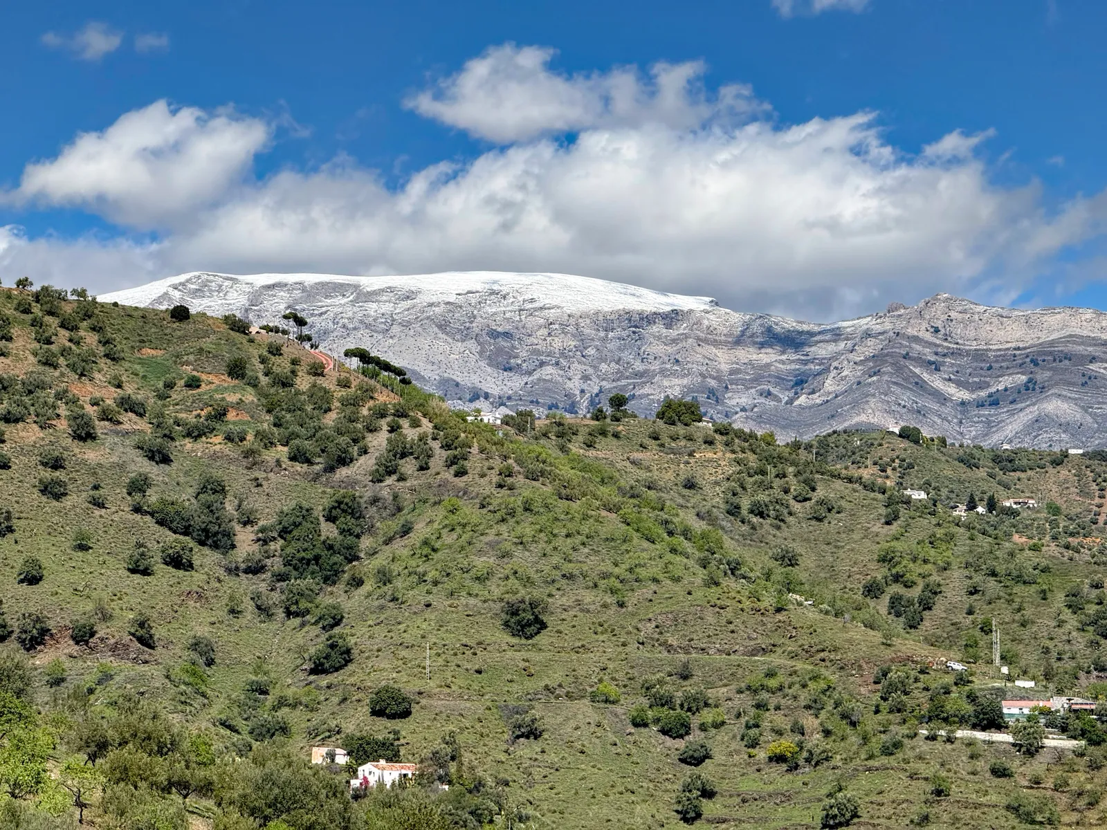 Sierra Nevada w oddali