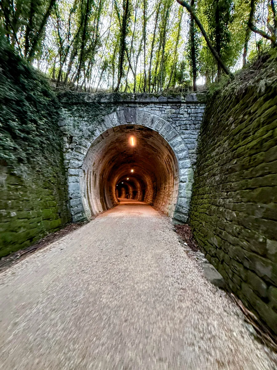 Szlak kolejowy ponad Triestem