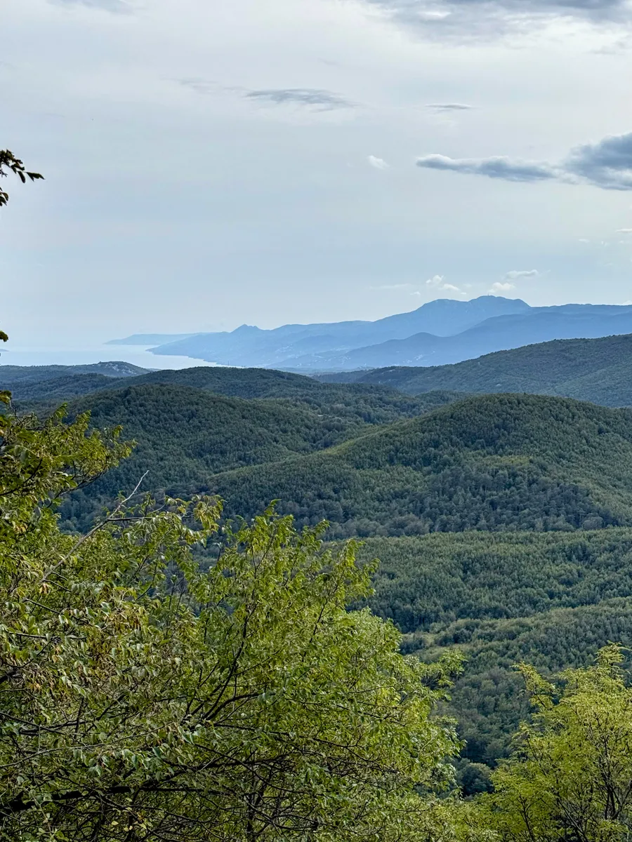 Pierwszy widok na morze