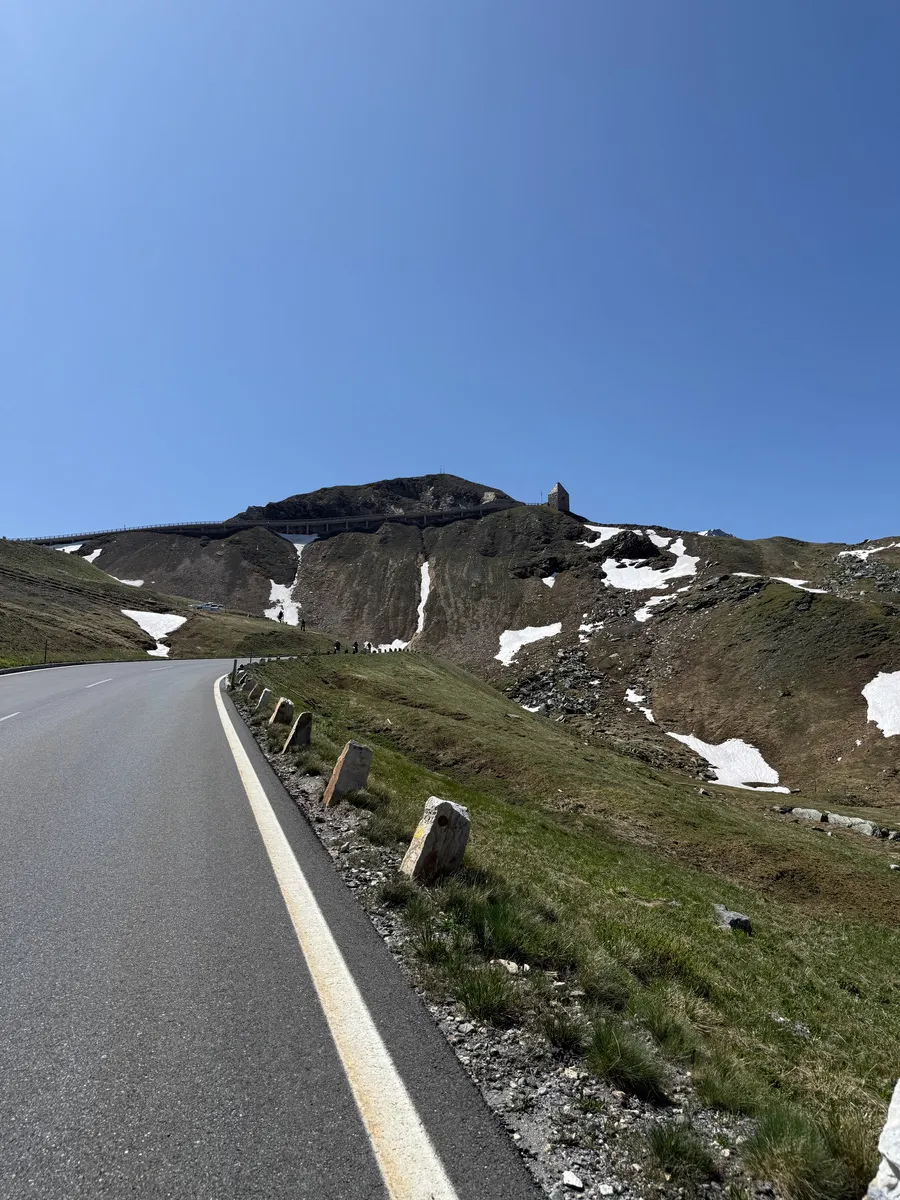 Almost at the pass