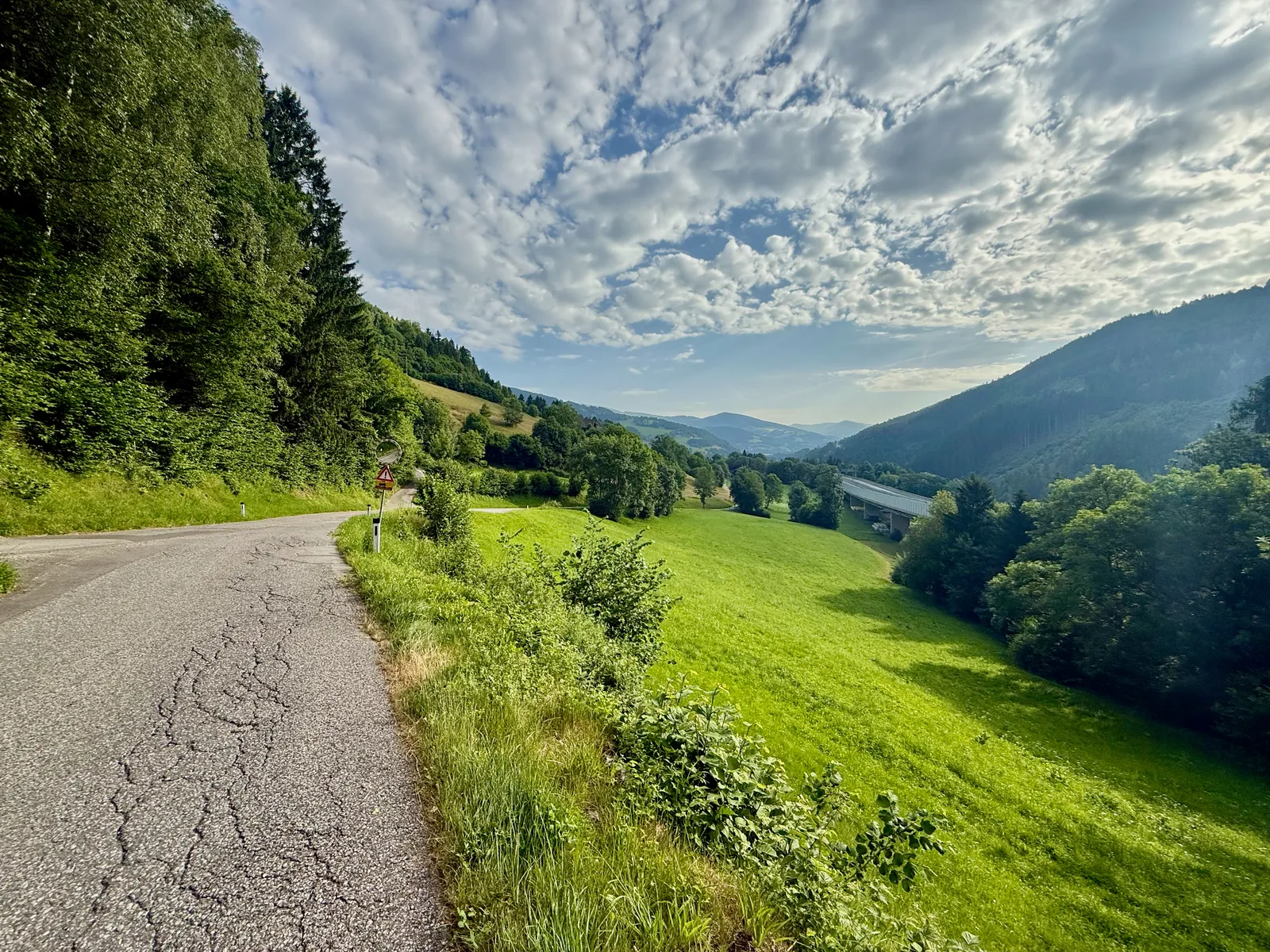 Over the valley