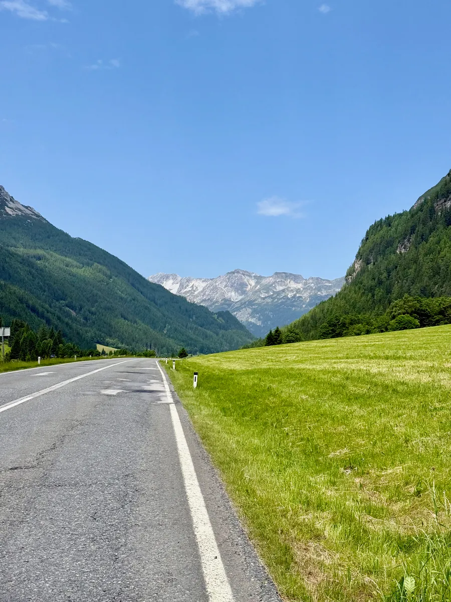 Climbing Tauernpass