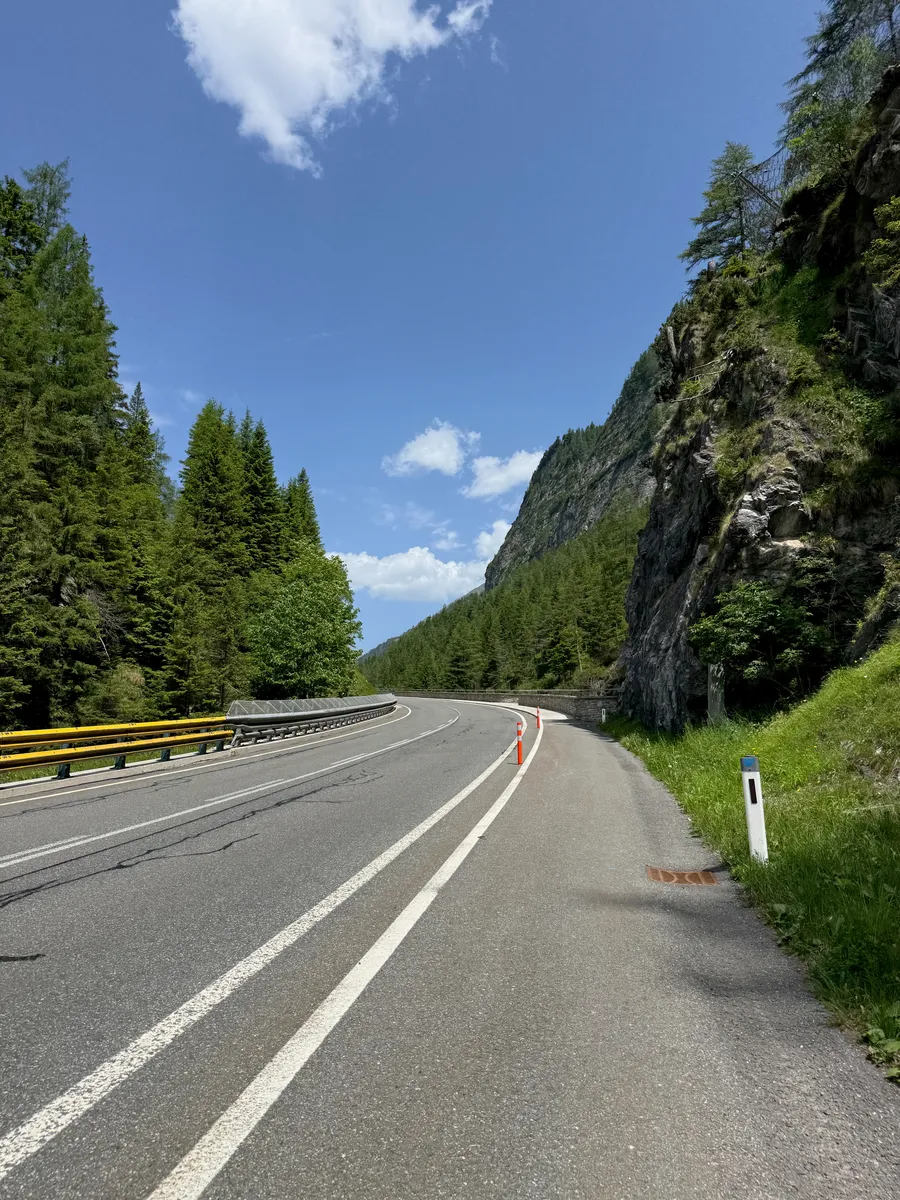 Climbing Tauernpass