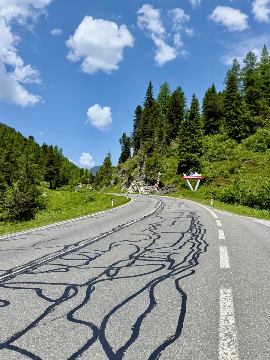 Climbing Tauernpass
