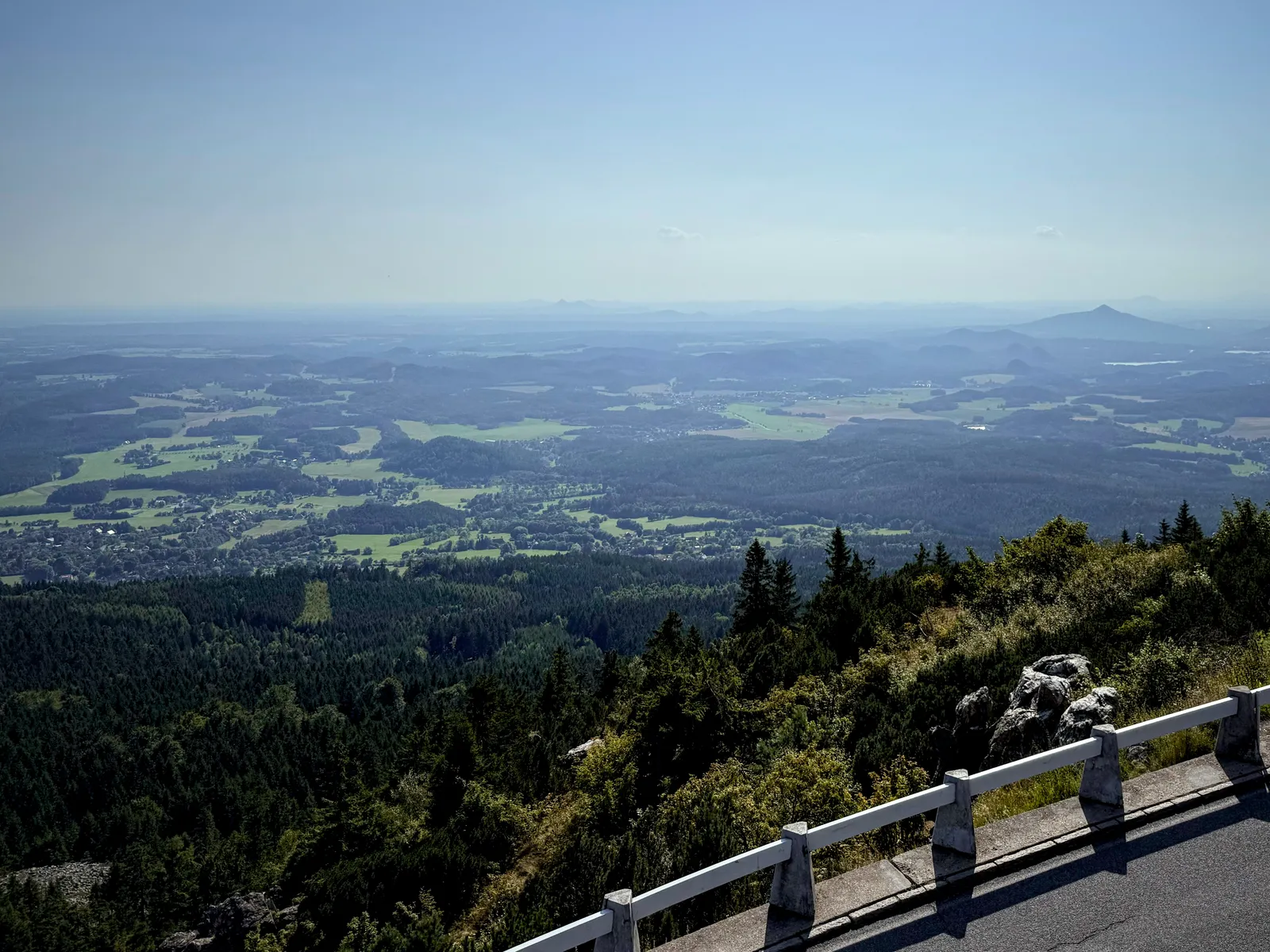 Widok z Ještěda
