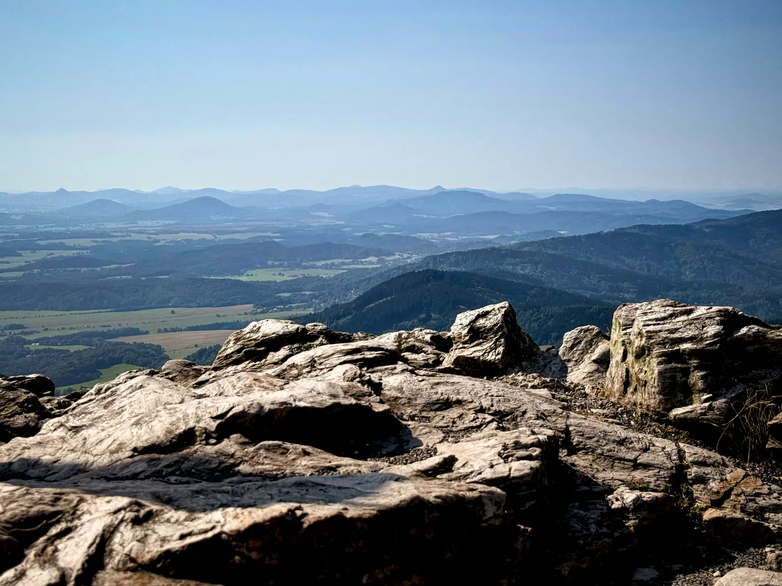Widok z Ještěda