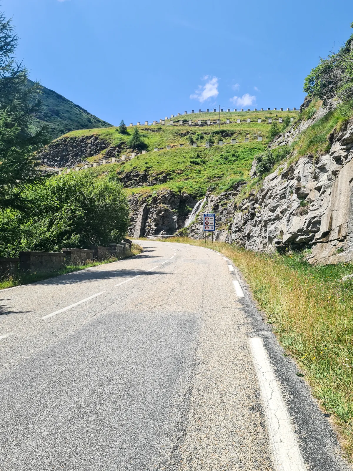 Climb towards Lac du Mont-Cenis