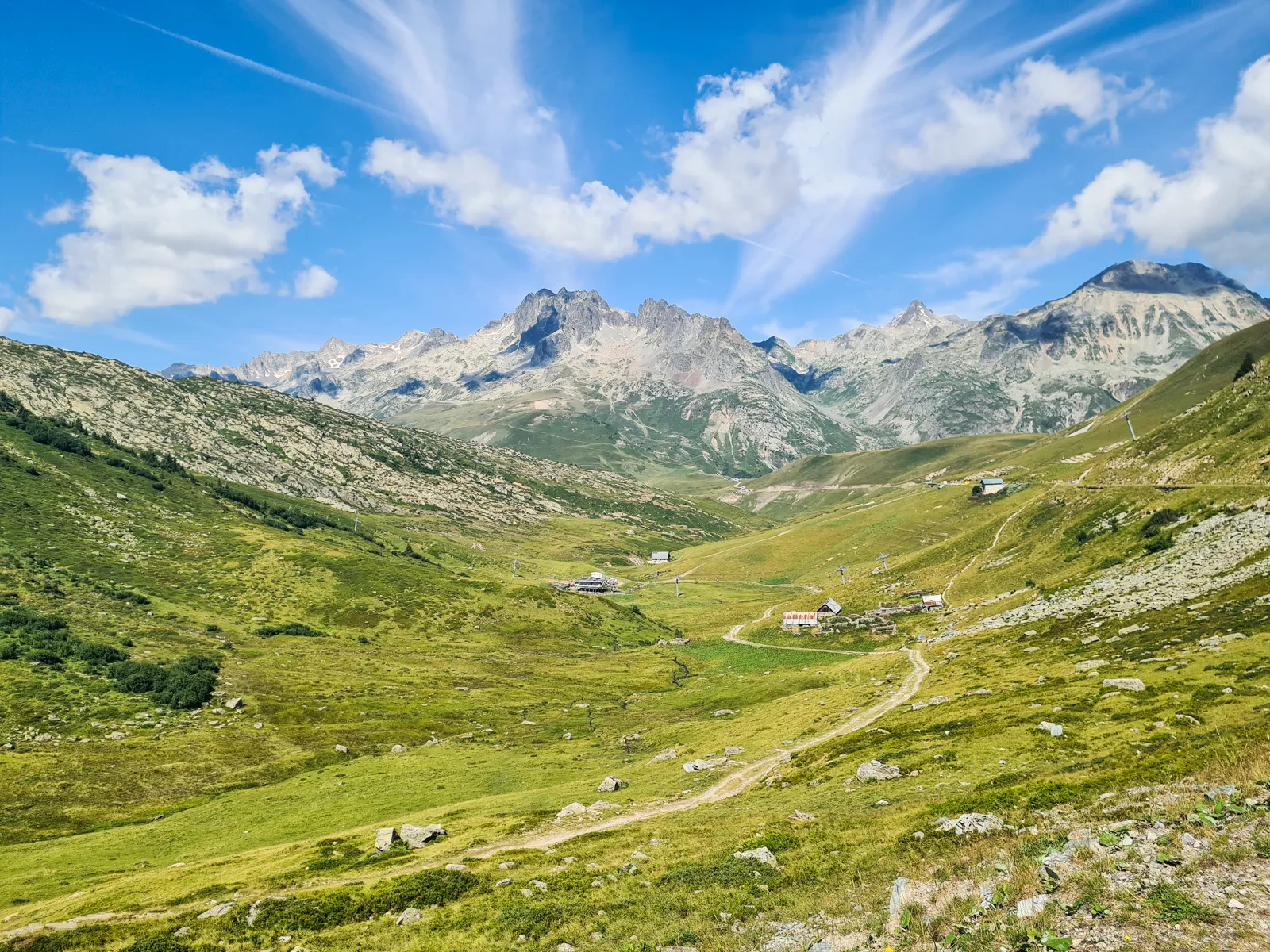 Widok z Col de la Croix de Fer