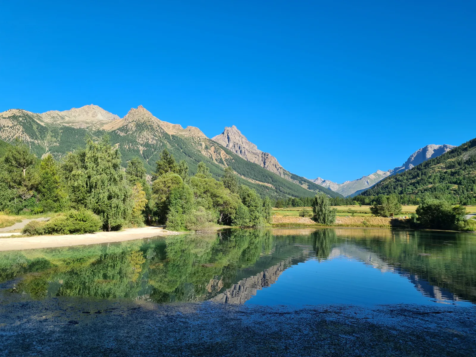 Lake nearby camping