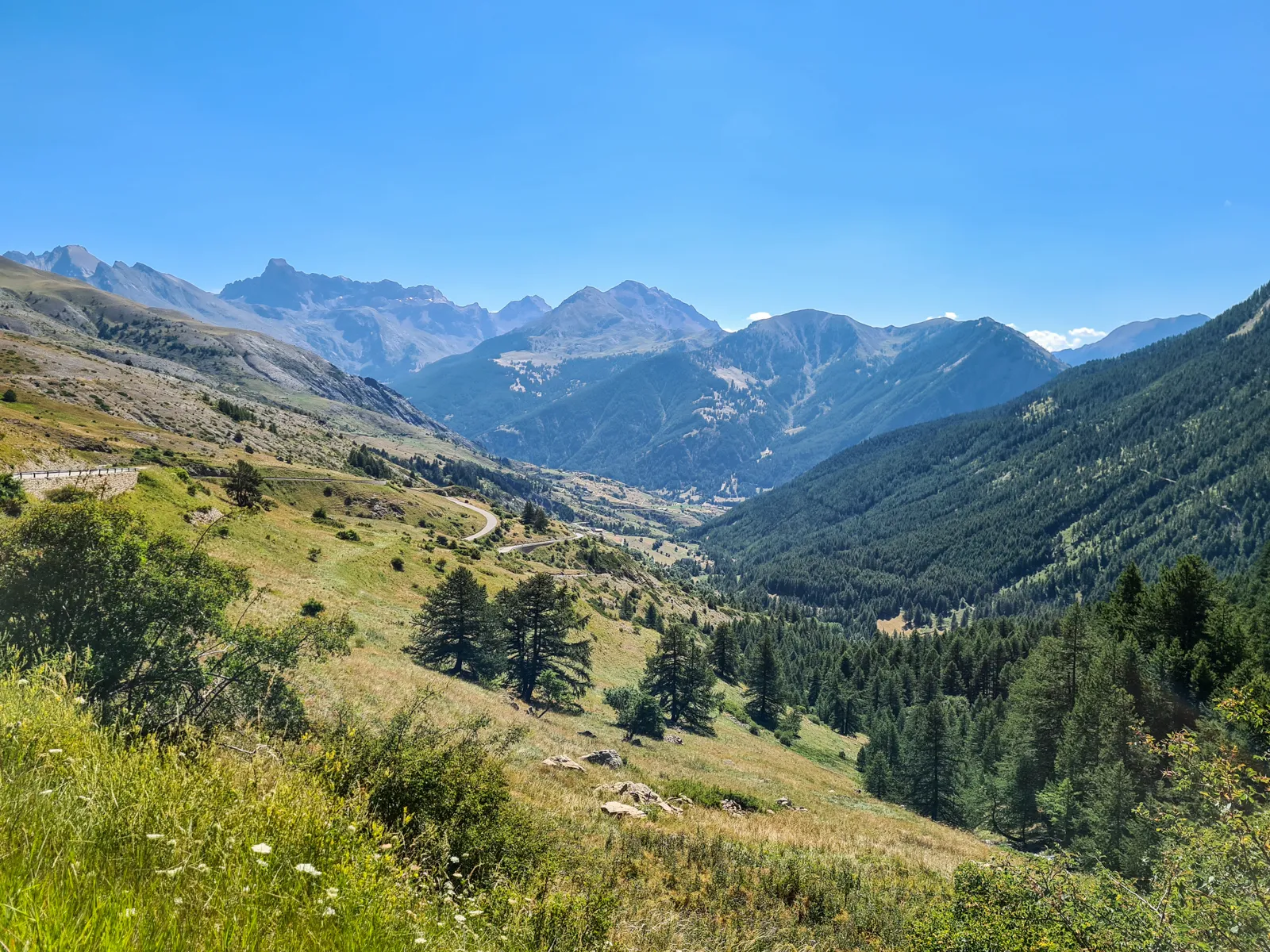 View from Col de Vars