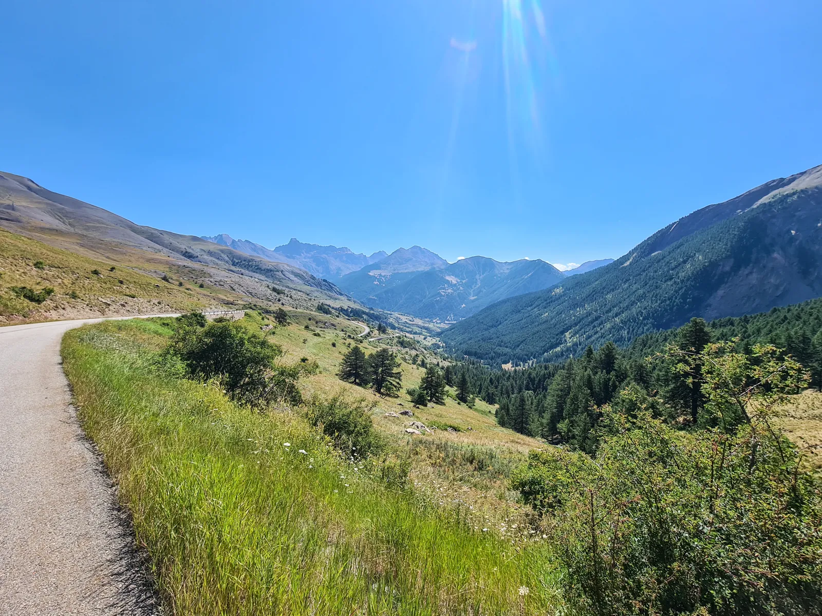 View from Col de Vars