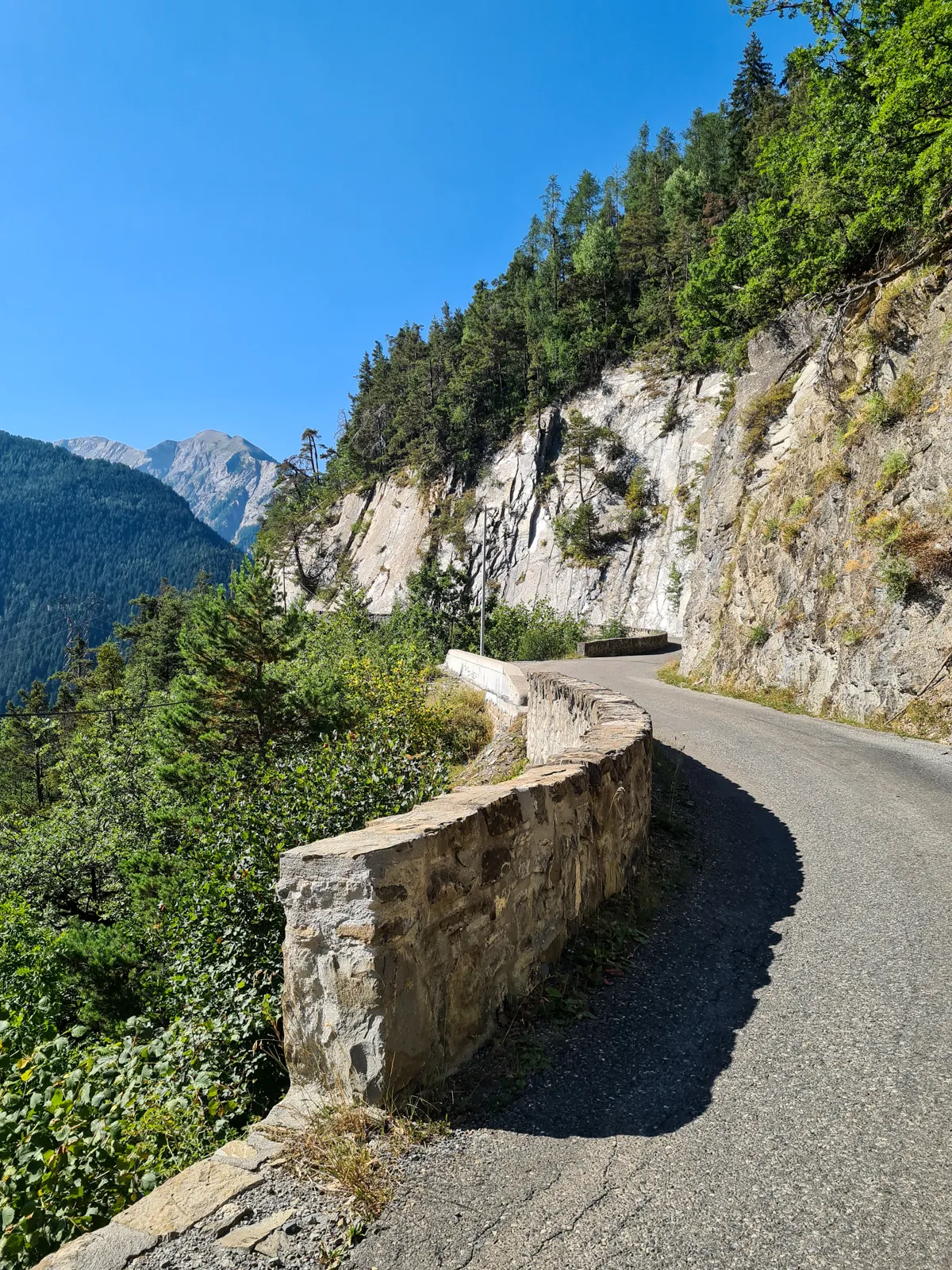 Balcony road up the Allos