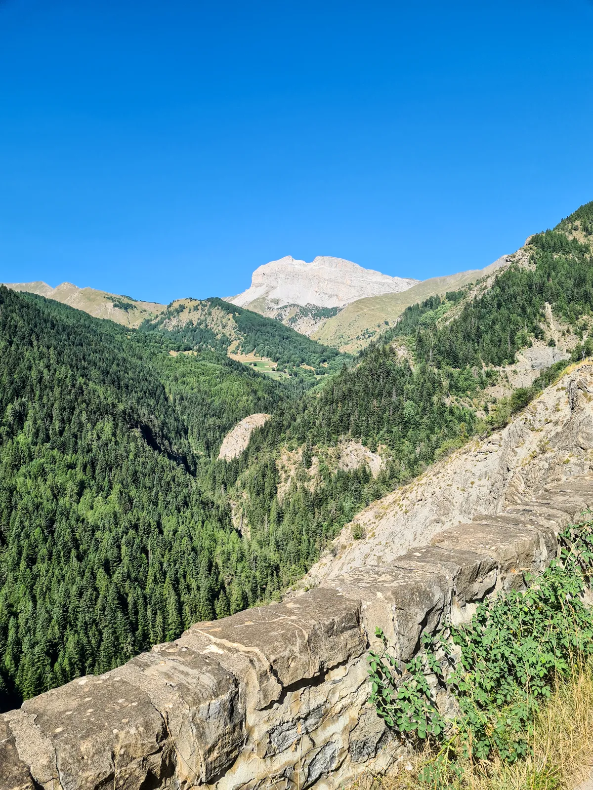 Balcony road up the Allos