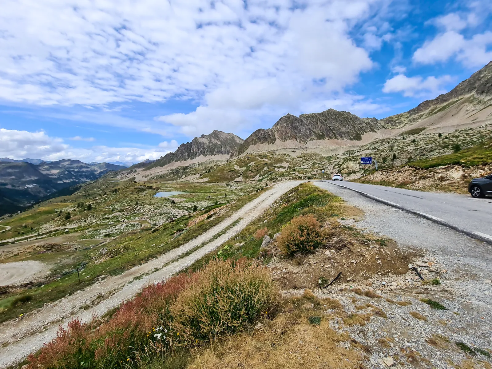 Widok z Col de la Lombarde